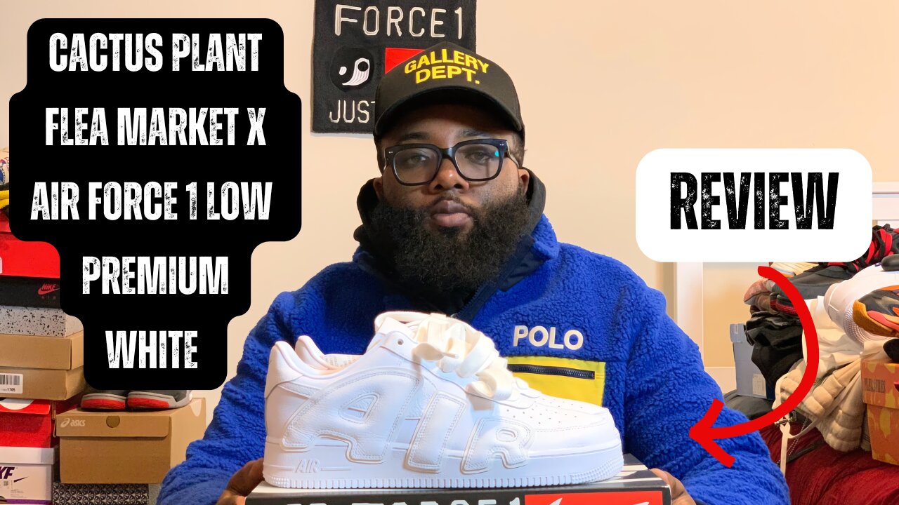 Cactus Plant Flea Market x Air Force 1 Low Premium (White) – Full Breakdown! 🌵🔥