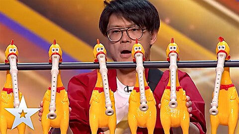 Papi’s HILARIOUS Queen Performance with Rubber Chickens! | BGT 2025