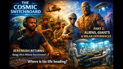 Jeremiah Discusses Voice To Skull Communication and What It’s Like To Be a Draco with James Bartley