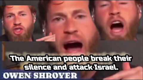 The American people break their silence and attack Israel.