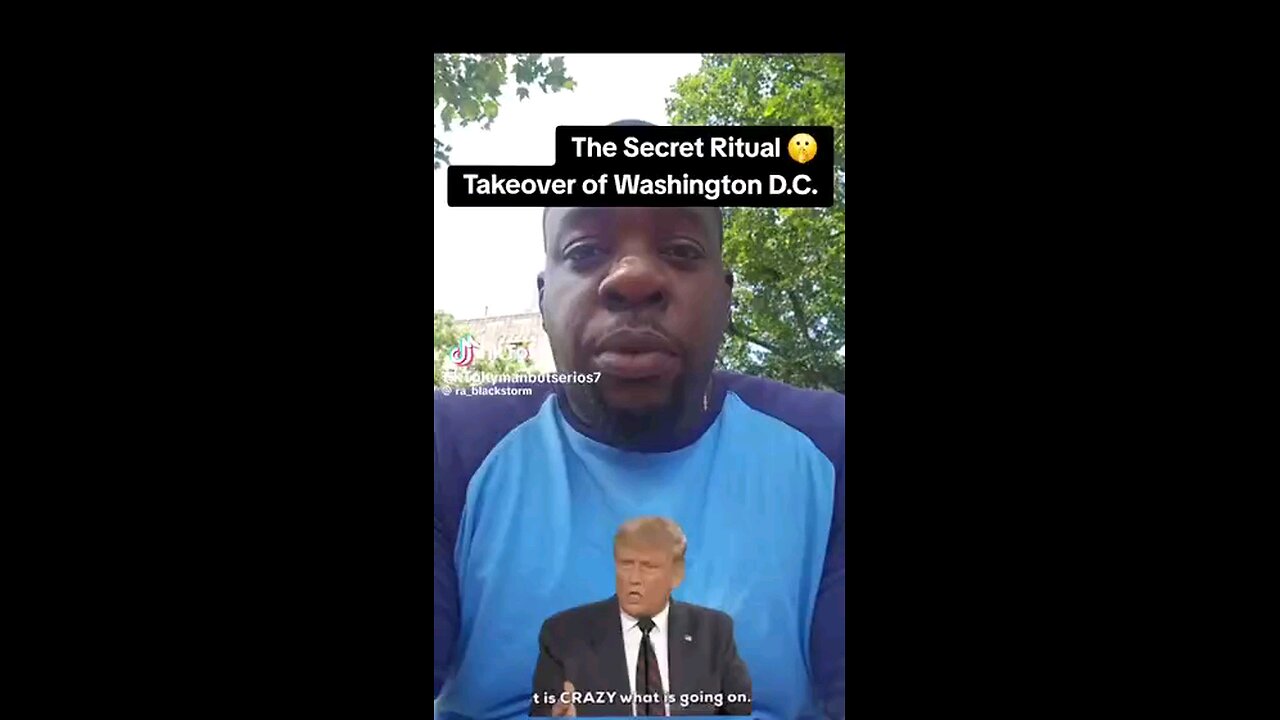 Trump's dismantling of the Masonic Ritual City called Washington D.C.