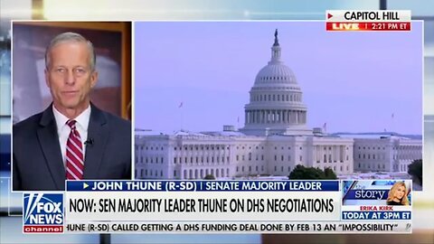 Sen John Thune: We Will NOT Undermine Law Enforcement