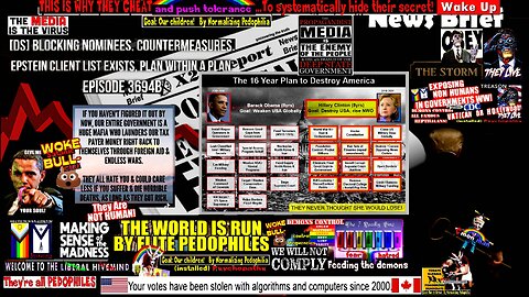 Ep. 3694b - [DS] Blocking Nominees, Countermeasures, Epstein Client List Exists, Plan Within A Plan