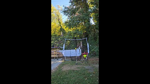 Daily slowpitch tee workout with AxeBat Fury 2 piece balanced softball bat