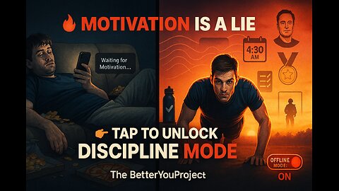 “Discipline > Motivation: The 3-2-1 Navy SEAL Trick That Builds Unstoppable Daily Momentum”