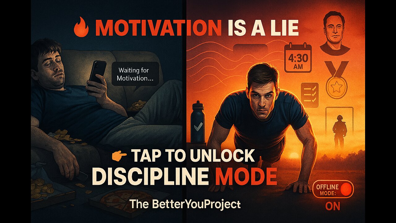 “Discipline > Motivation: The 3-2-1 Navy SEAL Trick That Builds Unstoppable Daily Momentum”