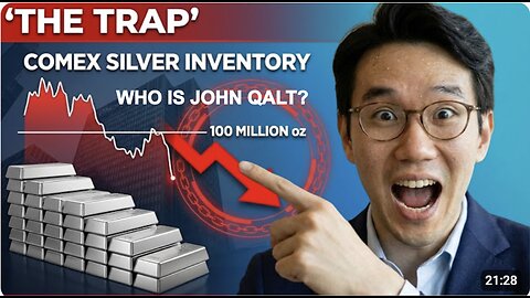 JON AG - IT'S HAPPENING: JP Morgan Controls 99% Deliveries-COMEX Below 100M, Silver Falls (The TRAP)