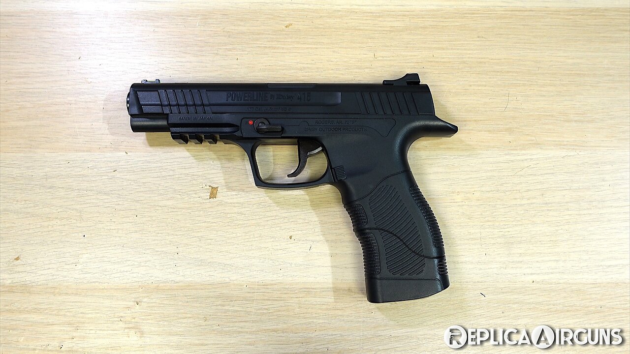 Daisy 415 Powerline CO2 BB Pistol Table Top Review