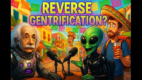 Latino Invasion: Gentrification in Reverse?! 🇲🇽🛸 | The Alien Podcast AI