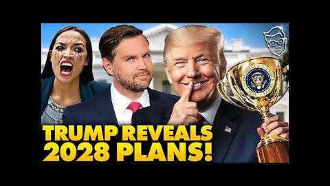 Trump REVEALS 2028 Plan for Third Term: ‘They Want Me to Do It…’ Then Names Successor In Shock Move👀