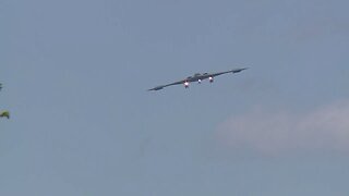 The GREAT B-2 pilots have just landed, safely, in Missouri