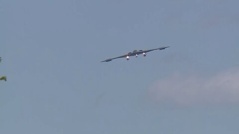 The GREAT B-2 pilots have just landed, safely, in Missouri