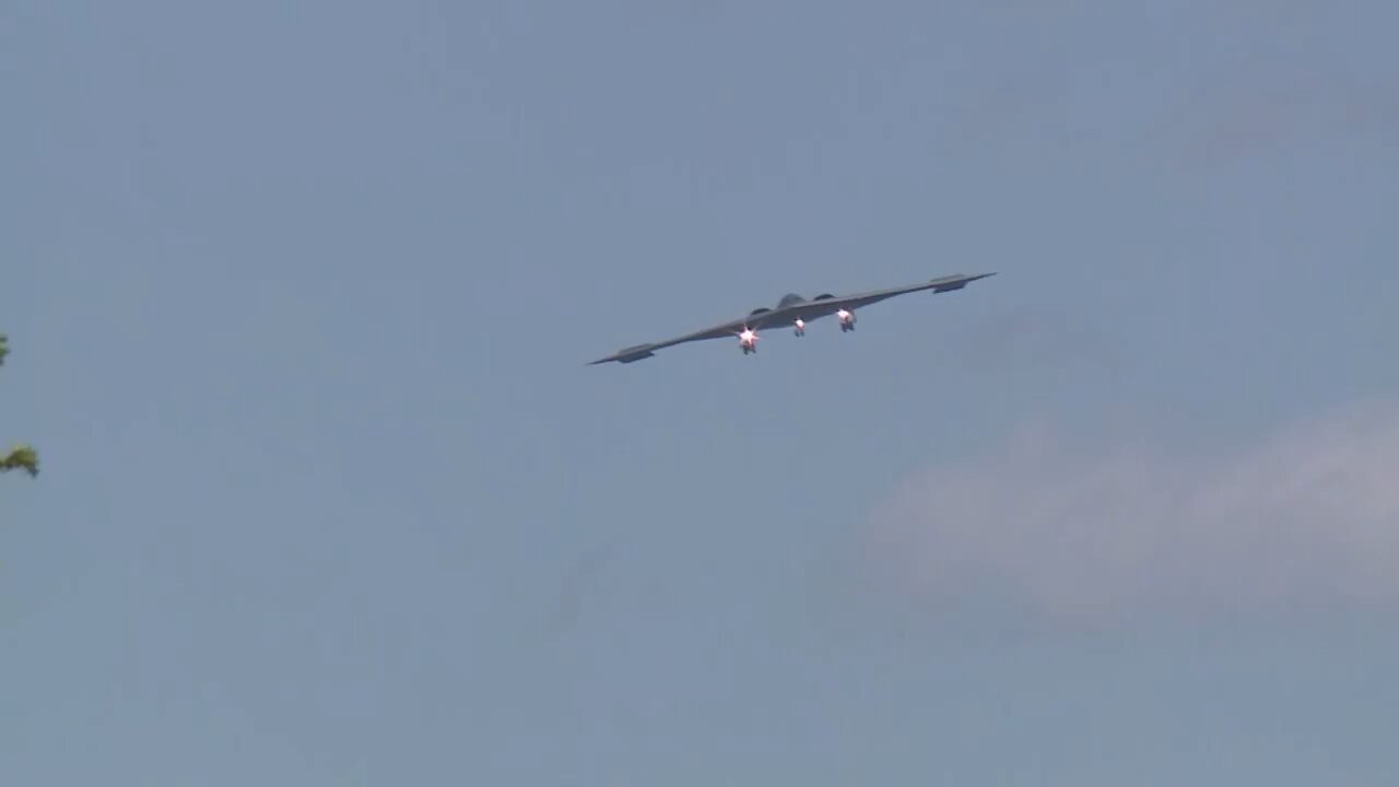 The GREAT B-2 pilots have just landed, safely, in Missouri