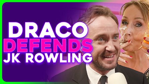 Tom Felton DEFENDS JK Rowling, New Hagrid Actor Throws Shade