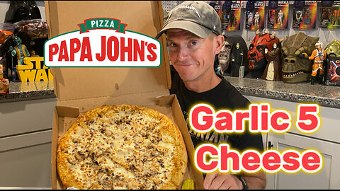 Papa Johns Garlic Five Cheese