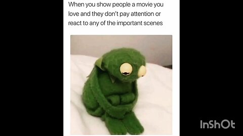 When you show people a movie you love and they don't pay attention or react to any of the important