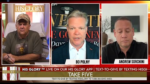 Bo Polny w/ Pastor Dave, Andrew Sorchini Join Take FiVe! - 7/23/25