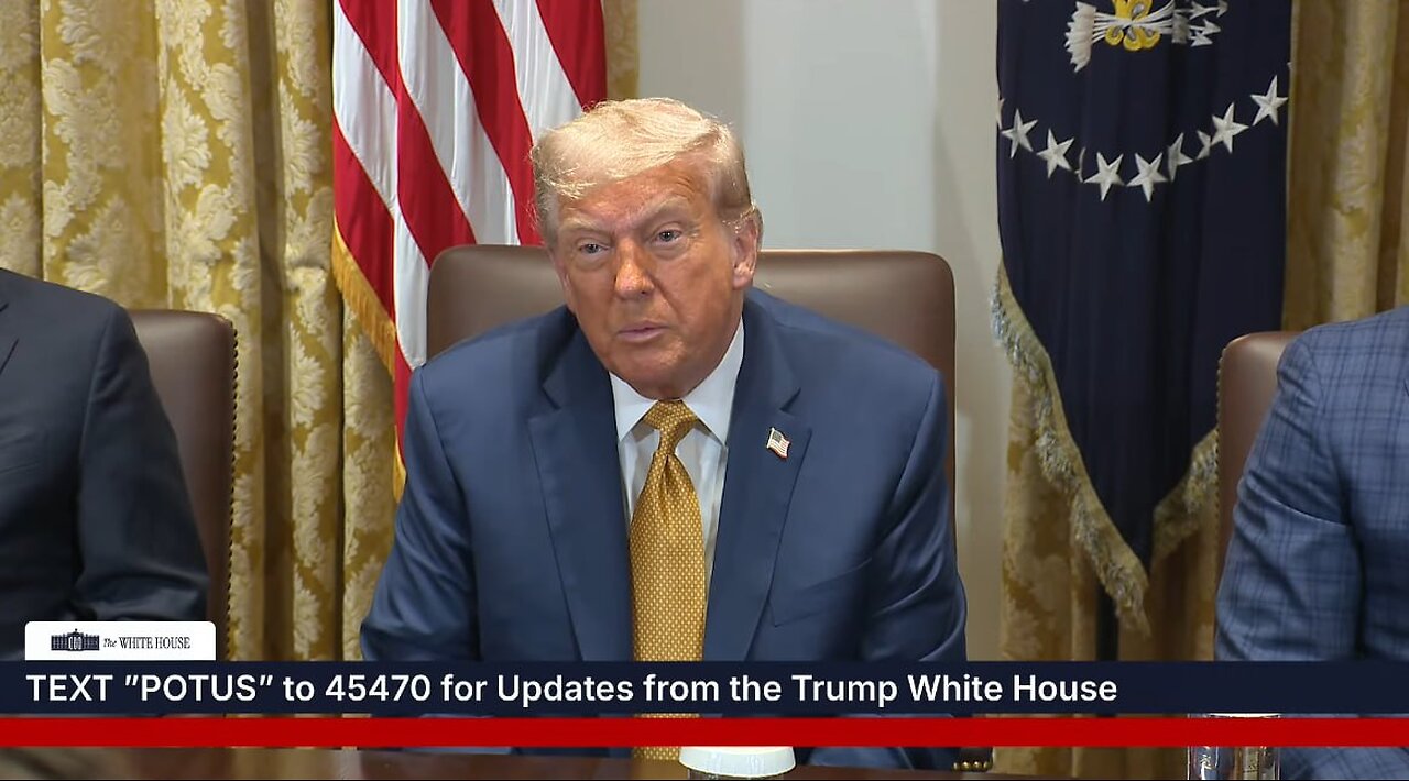 President Trump Participates in a Cabinet Meeting [July 08, 2025]
