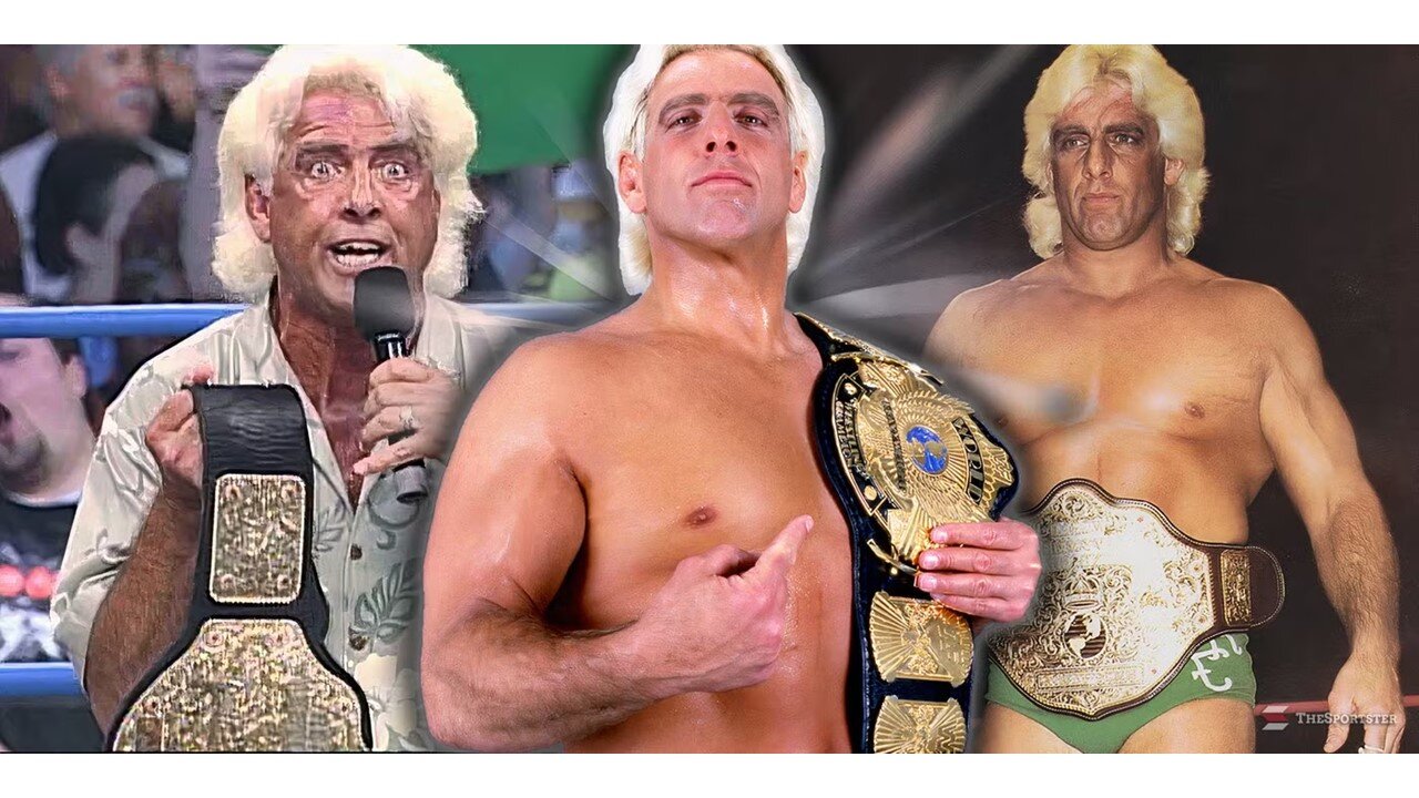 Ric Flair Is Unhinged In Reverse WOOOOO!!!!