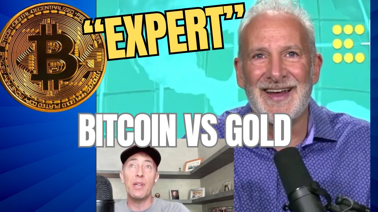 "Expert" Peter Schiff Claims Gold Superior to Bitcoin - Counterpoint
