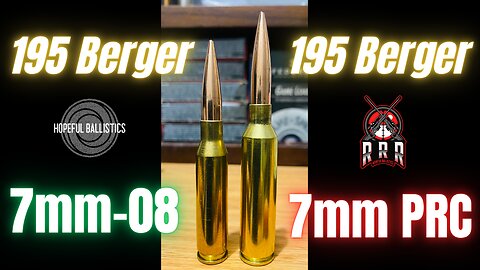 7mm-08 and 7mm PRC at the range!