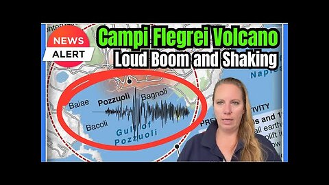 Earthquakes non stop PLUS accelerating Land Rise and Emissions - Campi Flegrei Volcano Rattles !