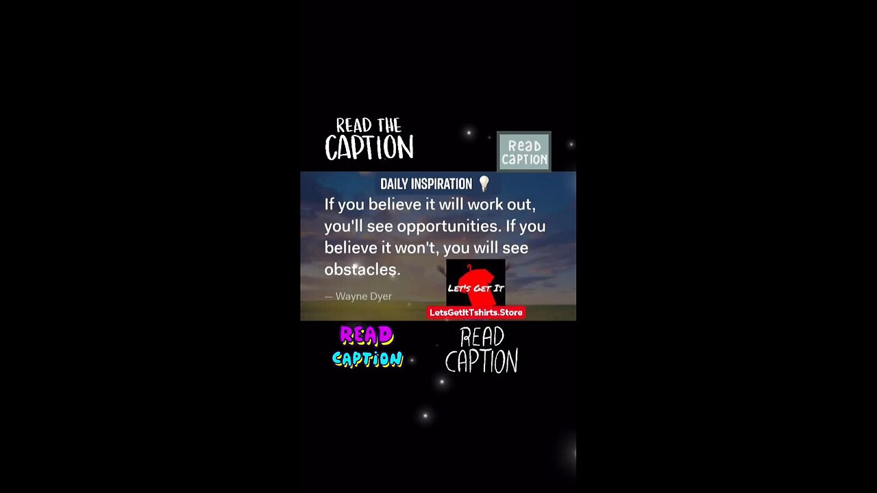 🗣Opportunities Are There If I'm Open Minded Enough To See Them‼️ #DailyInspiration #MorningQuote