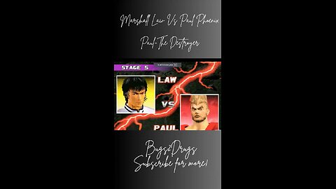Paul Phoenix 💪 Destroyed Marshall Law #tekken #tekken3 #gaming #gameplay