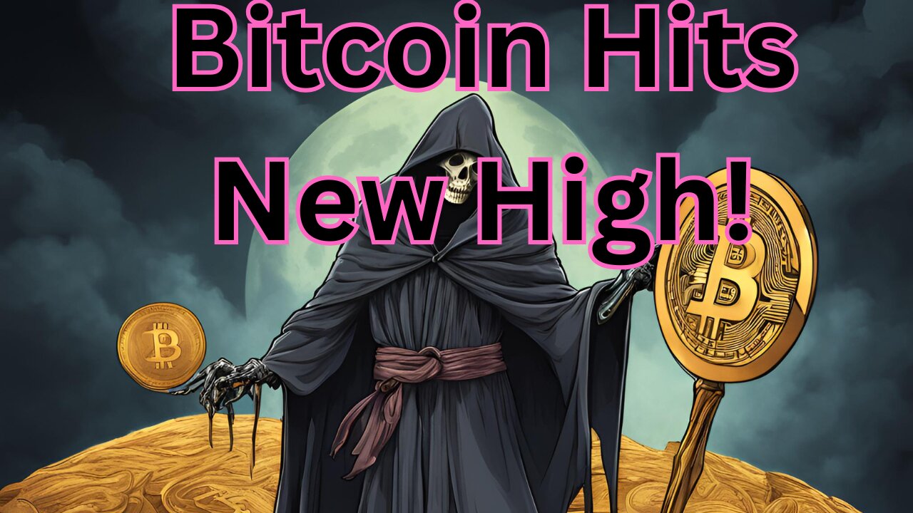 Bitcoin Hits New High! #crypto #grt #xrp #algo #ankr #btc