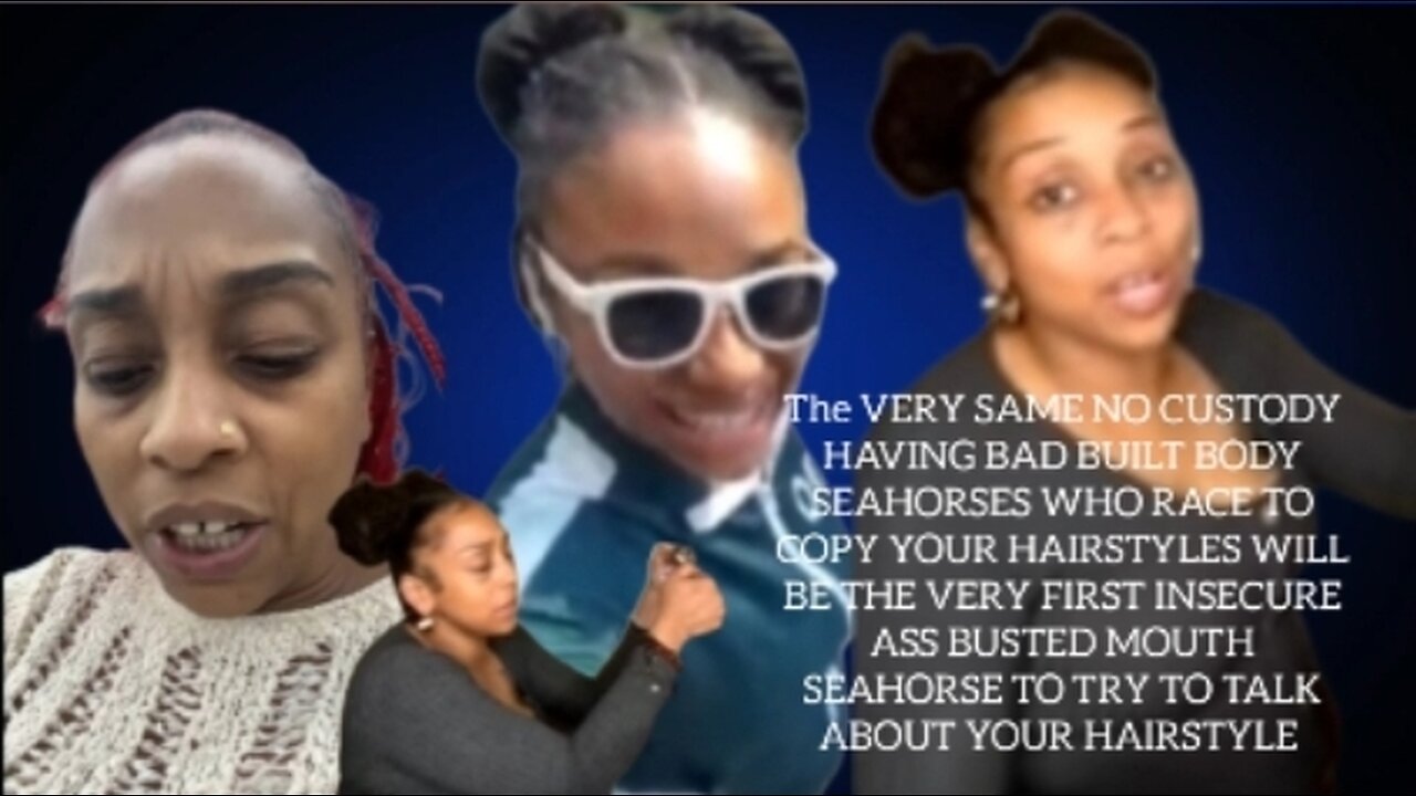 ONLY Synthetic Hair Seahorses Who COPY your ORGANIC HAIRSTYLES attempt to Go In on Your Hair 😭😂🤣