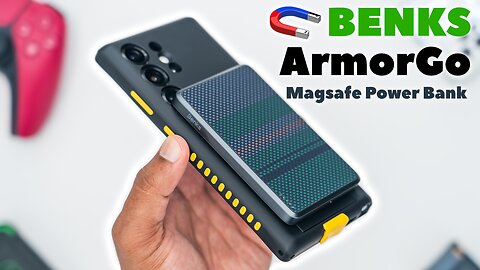 ZERO Battery Anxiety! 🔋 💯 Benks ArmorGo Magsafe Power Bank