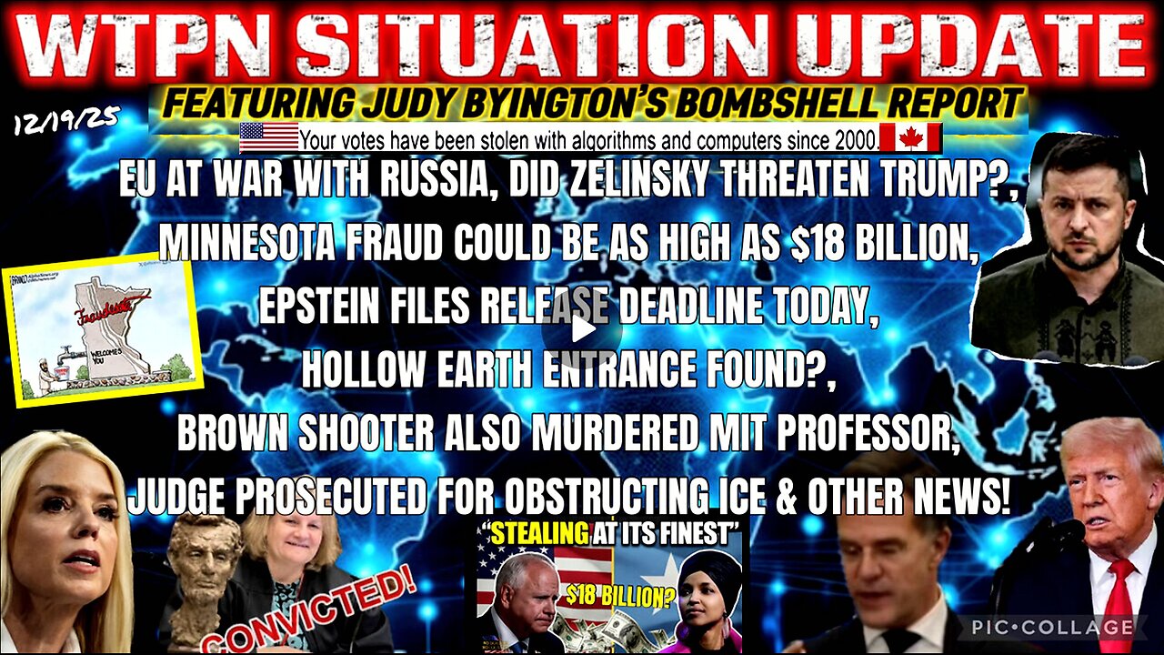 WTPN SITUATION UPDATE FEATURING RESTORED REPUBLIC 12/19/25