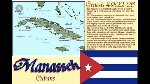 SLAVERY In Cuba, The Tribe Of Manasseh, Captivity, the CURSES. …“I was wroth with my people, I have polluted mine inheritance, and given them into thine hand: thou didst shew them no mercy” 🕎 Ezekiel 39,23-29 “THE HOUSE OF ISRAEL”