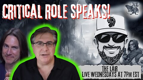Professor DM Critical Role Interview! Gamers on Games is Awful! Anitfa Shoots Immigrants...Huh?