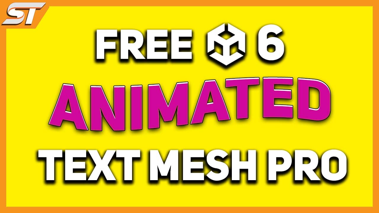 FREE ANIMATED TextMeshPro in Unity 6 (Tutorial 2025)