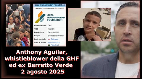 Intervista al whistleblower Anthony Aguilar
