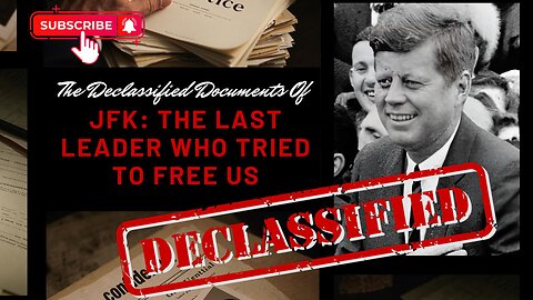 JFK | Declassified Documents | The Last Leader Who Tried to Free Us | Beyond The Veil ®