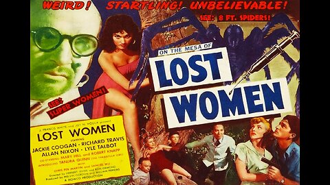 MESA OF LOST WOMEN 1953 Mad Scientist Creates Race of Super-Human Amazon Women FULL MOVIE VHS Copy