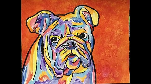 In the Studio: Tracing a Bulldog