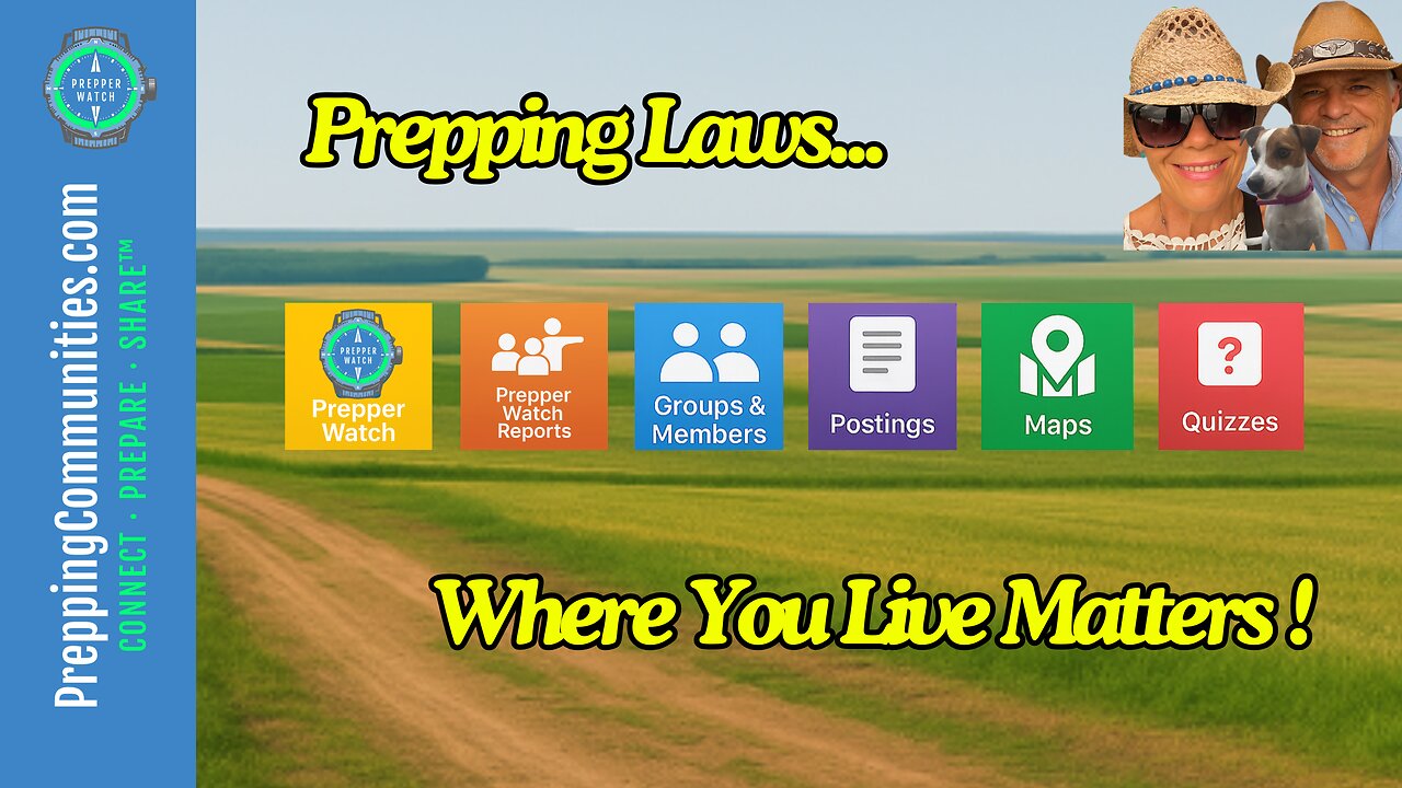 Prepping Laws: Where You Live Matters