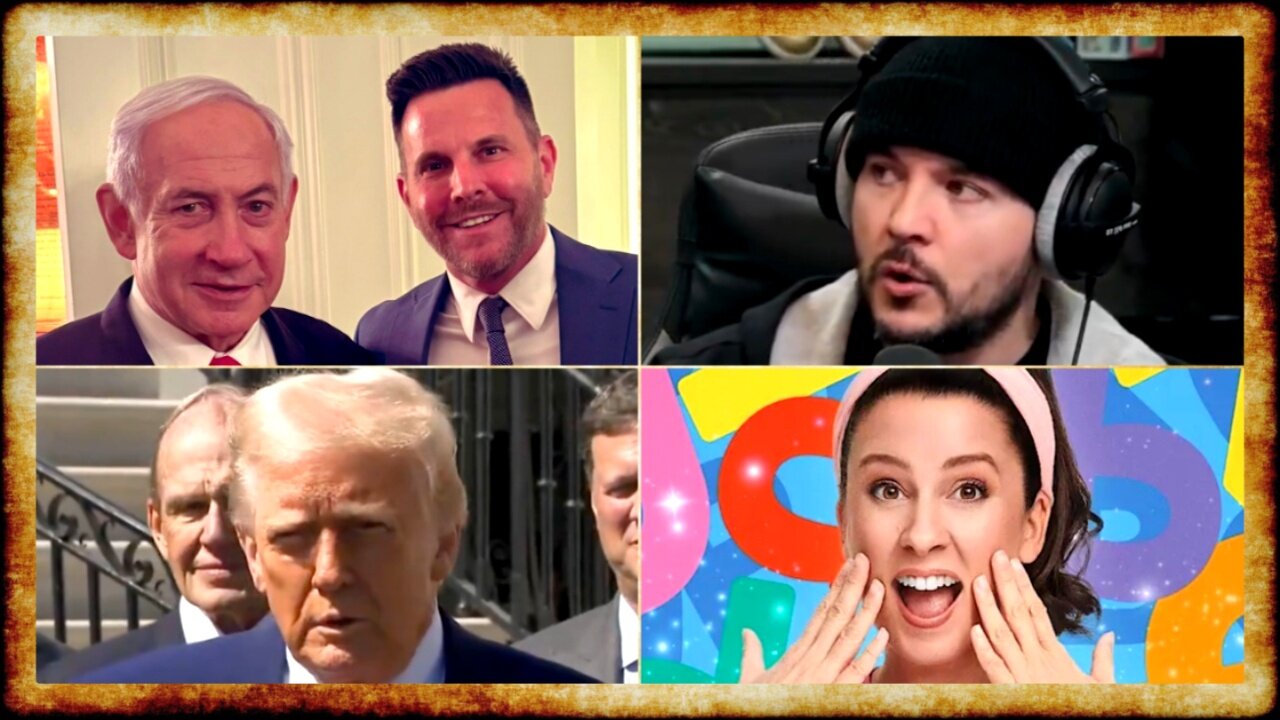 Netanyahu's SECRET PODCASTER Meeting, Trump PAUSES Tariffs, Israel Supporters ATTACK Kids' Youtuber