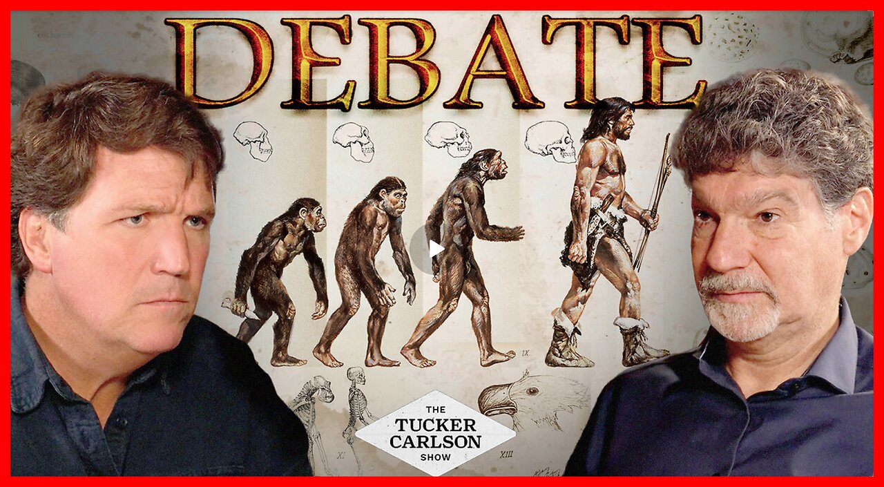 Tucker and Bret Weinstein Debate Evolution, God’s Existence, Israel, and Will AI Gain Consciousness?