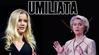 „URSULA VON DER LEYEN MYŚLI, ŻE JEST NIEDOTYKALNA”. Eva Vlaardingerbroek poniża VON DER LEYEN.