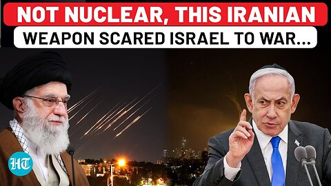 Not Nuclear, This Iranian Weapon Scared Israel, Made Netanyahu Launch Attack? IDF Reveals…| Trump,US