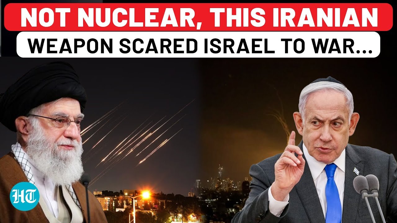 Not Nuclear, This Iranian Weapon Scared Israel, Made Netanyahu Launch Attack? IDF Reveals…| Trump,US