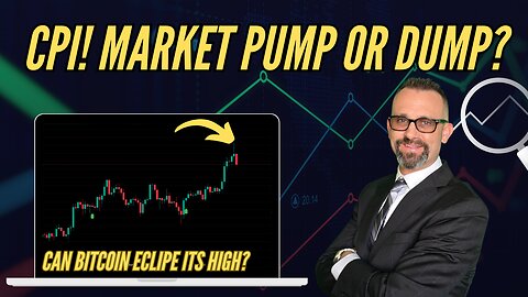 $CPI Today! Will Markets Pump or Dump? Live Coverage