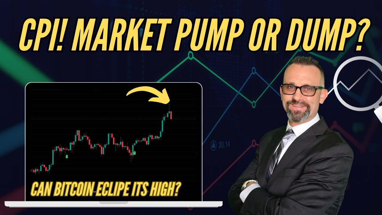 $CPI Today! Will Markets Pump or Dump? Live Coverage