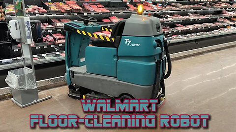 Walmart Floor-Cleaning Robot