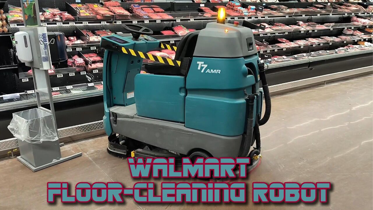 Walmart Floor-Cleaning Robot
