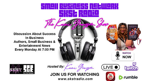 SKST Radio Network’s ENTERTAINMENT BUZZ with Kami Grayson